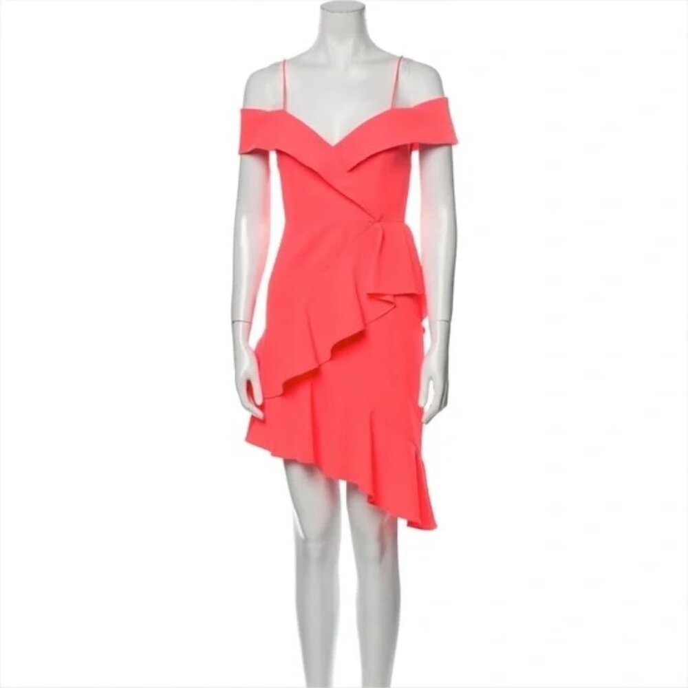 Alice & Olivia Vita Cold Shoulder Dress